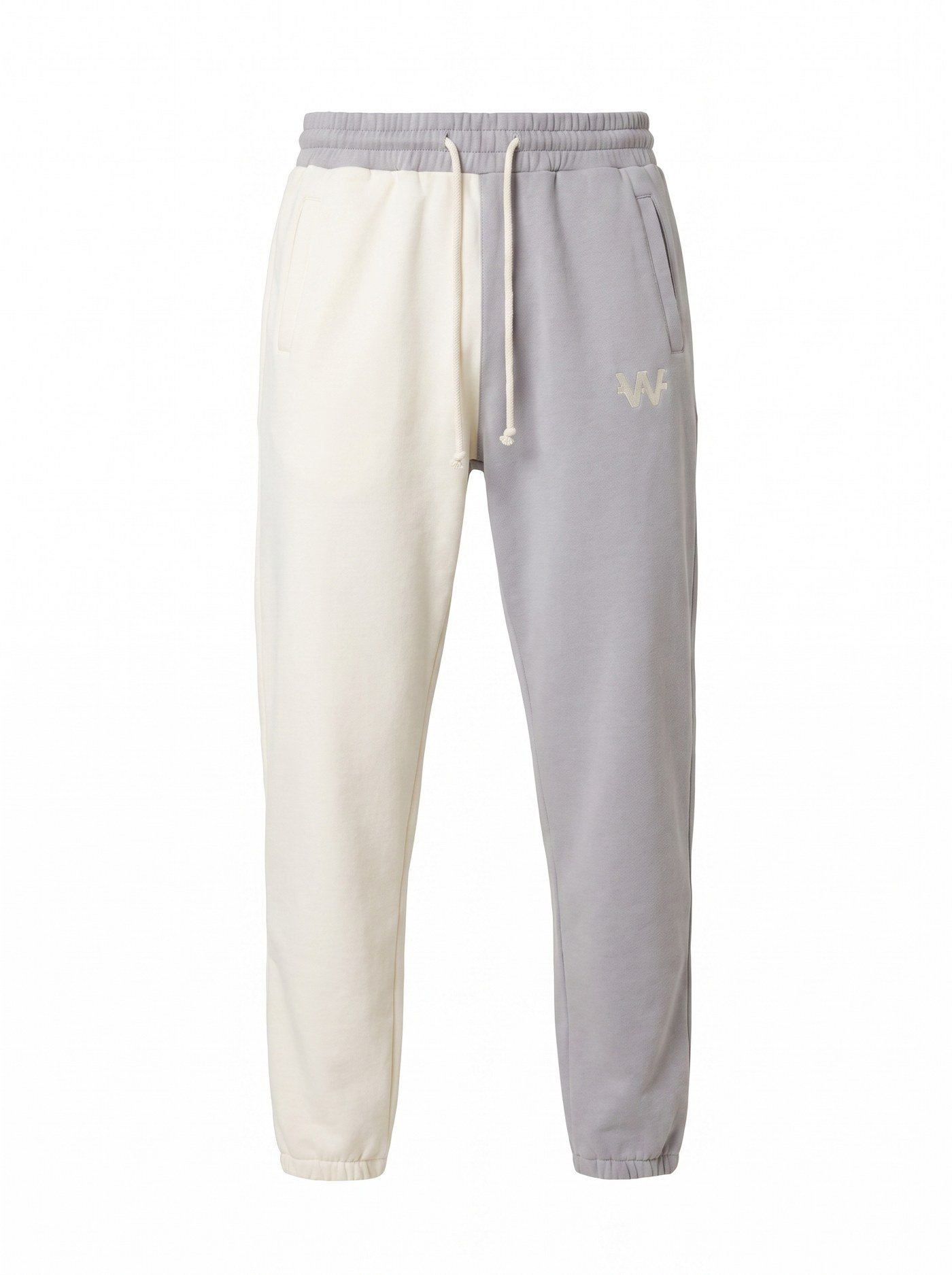 Pantalones Joggers sobre fondo blanco