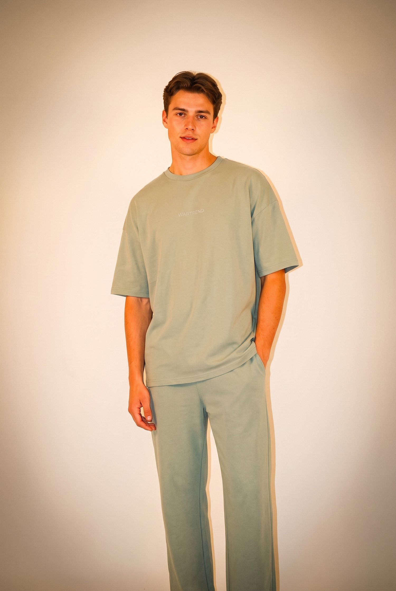 Modelo con el conjunto verde